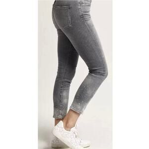 Citizens of Humanity ROCKET CROP High Rise Skinny jeans-Salt Stone Grey size 26
